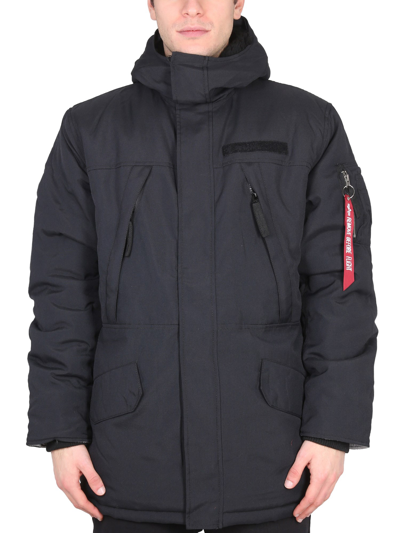 Alpha Industries Expedition Parka In Black