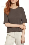Eileen Fisher Organic Cotton T-shirt, Regular & Petite In Rye