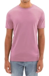 Robert Barakett Georgia Crewneck T-shirt In Fuchsia