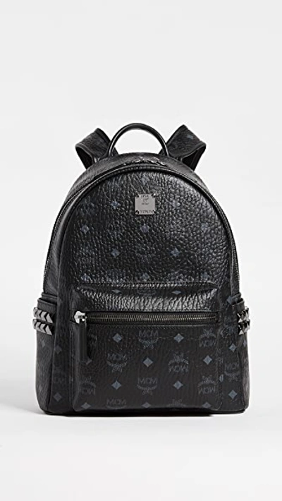 Mcm Small Backpack In Black
