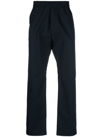 Barena Venezia Straight-leg Cotton Trousers In Grey