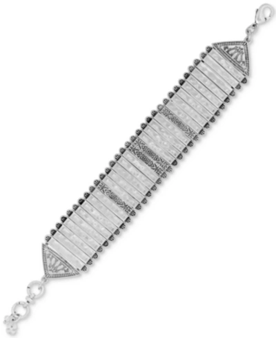 Lucky Brand Silver-tone Link Bracelet