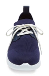 Munro Sandi Sneaker In Blue Fabric