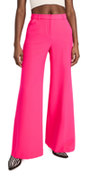 L Agence Pilar Wide-leg Pants In Pink Glo