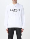 Balmain Sweatshirt  Men Color White