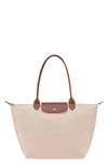 Longchamp Le Pliage Large Recycled Canvas Tote Bag In Pinky