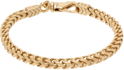 Emanuele Bicocchi Men's Square Box Chain Bracelet In Gold