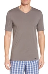 Hanro Liam V-neck T-shirt In Moonrock
