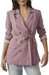 Free People Olivia Blazer In Lavender