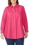 Foxcroft Cici Tunic Blouse In French Rose
