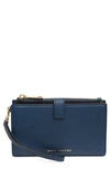 Marc Jacobs Brb Phone Wristlet In Azure Blue