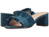 Loeffler Randall Vera Ruffle Sandal Mule, Indigo Woven