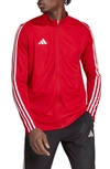 Adidas Originals Tiro 23 Recycled Polyester League Soccer Jacket In Red