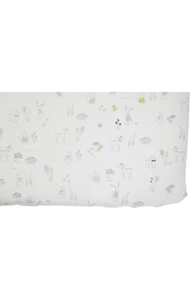 Pehr Magical Forest Crib Sheet In Grey
