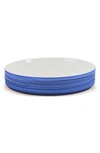 Our Place Set Of 4 Side Plates In Azul