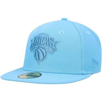 New Era Blue New York Knicks Color Pack Foam 59fifty Fitted Hat