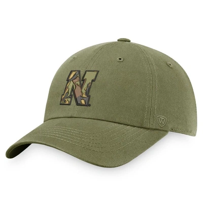 Top Of The World Olive Nebraska Huskers Oht Military Appreciation Unit Adjustable Hat