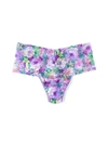 Hanky Panky Printed Retro Lace Thong In Nocolor