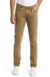 Ag Tellis Sud Modern Slim Fit Stretch Twill Pants In Sulfur Shady Moss