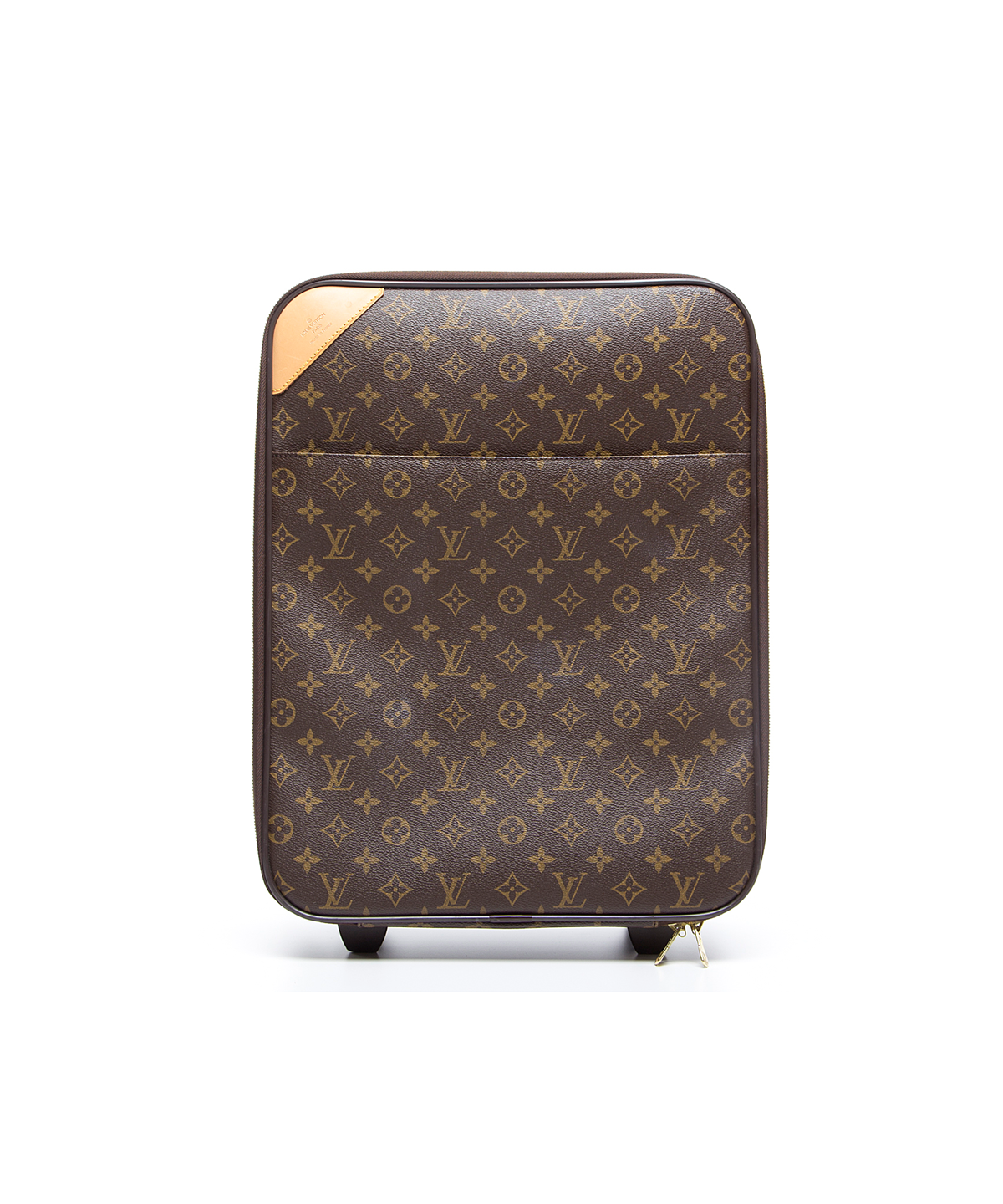 Louis Vuitton Pre Owned - Monogram Canvas Leather Pegase 45 Cm Luggage&#39; In Brown | ModeSens