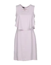 Emporio Armani Short Dress In Light Pink