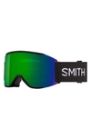 Smith Squad Mag™ 177mm Snow Goggles In Black / Chromapop Green Mirror