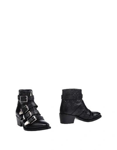 Pinko Ankle Boots In Black