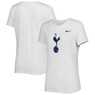 Nike White Tottenham Hotspur Club Crest T-shirt