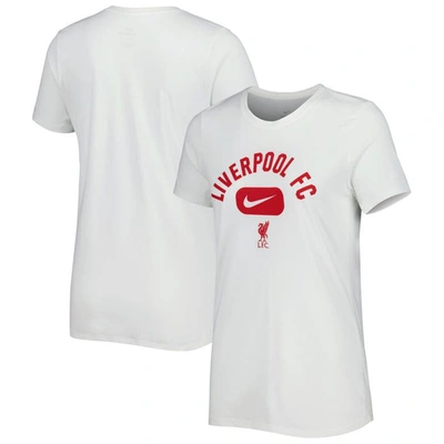 Nike Liverpool  Women's Dri-fit T-shirt In White