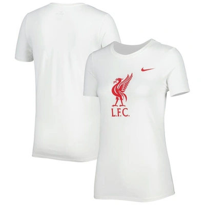 Nike Liverpool  Women's Dri-fit T-shirt In White
