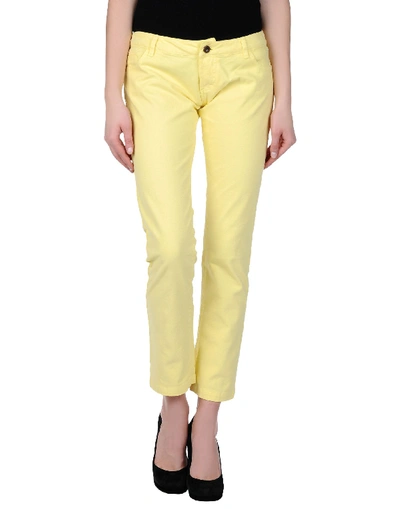 Macchia J Casual Pants In Yellow