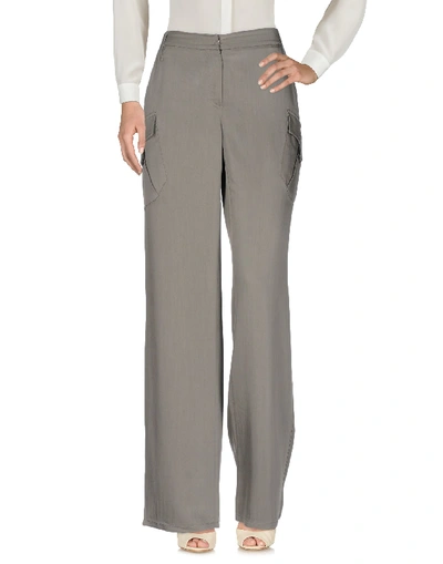 Les Copains Casual Pants In Grey