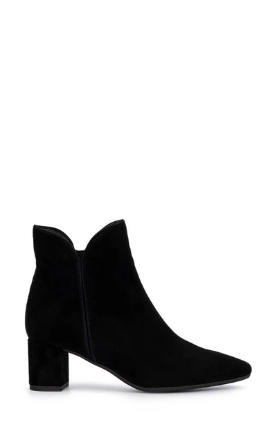 Aquatalia Kaylani Pointed Toe Bootie In Black