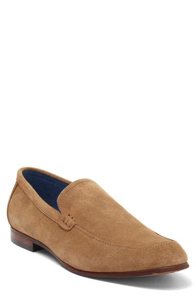 Paisley & Gray Venetian Loafer In Camel Suede