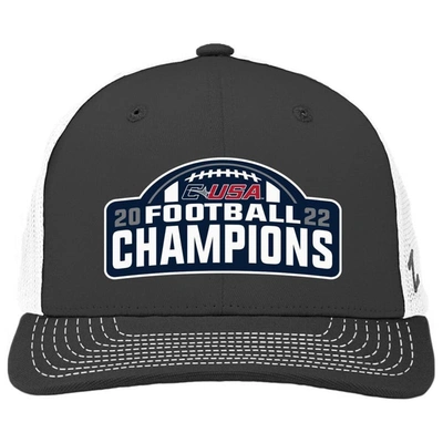 Zephyr Charcoal/white Texas San Antonio Roadrunners 2022 Cusa Conference Champions  Locker Room Adju In Charcoal,white