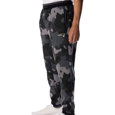 The Wild Collective Unisex  Black New England Patriots Camo Jogger Pants