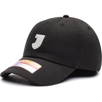 Fan Ink Black Juventus Casuals Adjustable Hat