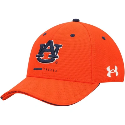 Under Armour Orange Auburn Tigers Blitzing Accent Performance Adjustable Hat
