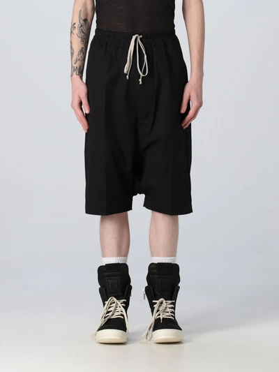 Rick Owens Shorts In Black