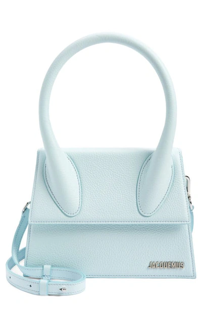 Jacquemus Le Grand Chiquito Top-handle Bag In Light Blue