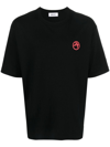 Ambush Records-print Cotton T-shirt In Black