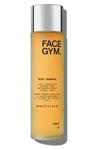 Facegym Skin Changer 2-in-1 Exfoliating Essence Toner, 3.5 oz