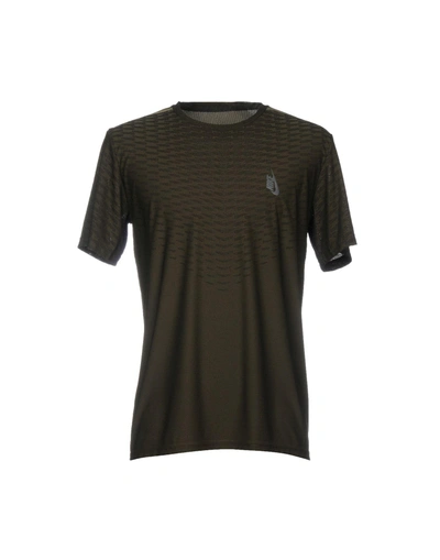 Nike T-shirts In Military Green