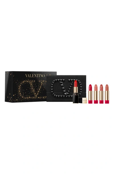 Valentino Rosso  Lip & Lip Refill Set (nordstrom Exclusive) $165 Value