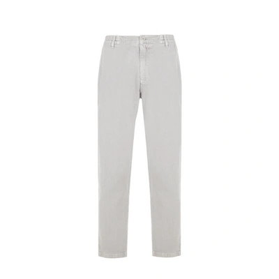 Moschino Elasticated Waist Tapered Jeans In Grey