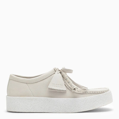Clarks Originals Wallabe Cup Lace-up Shoes In White