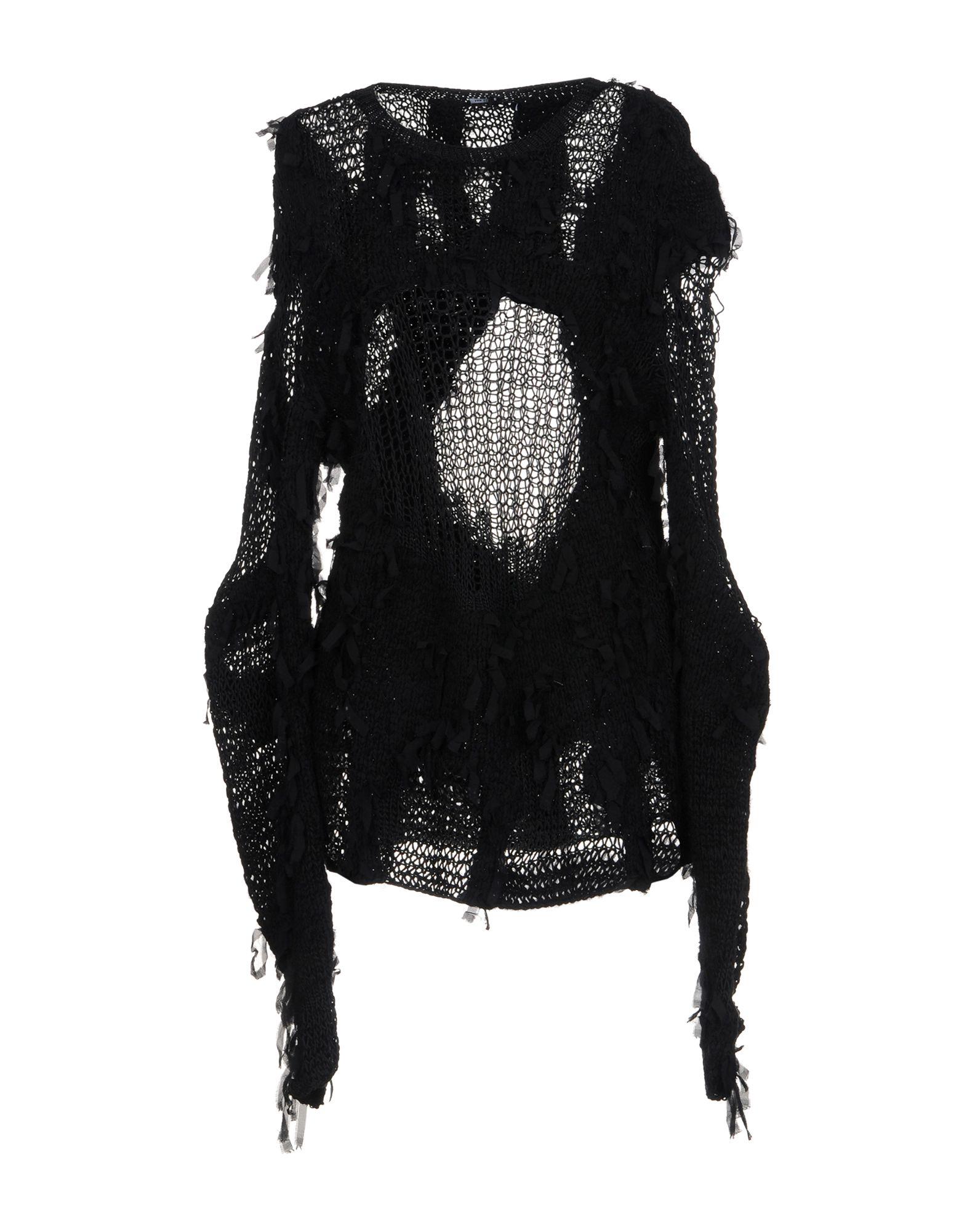 Ann Demeulemeester Sweaters In Black | ModeSens