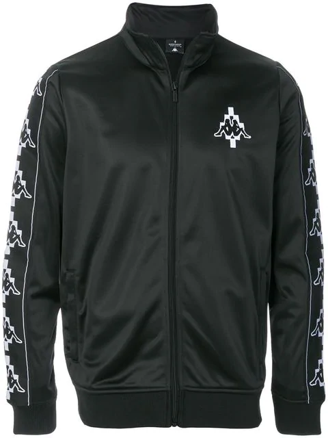 kappa black and white jacket
