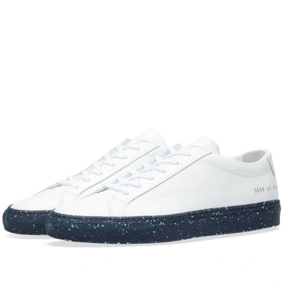 Common Projects Woman By  Achilles Low Confetti Sole In White