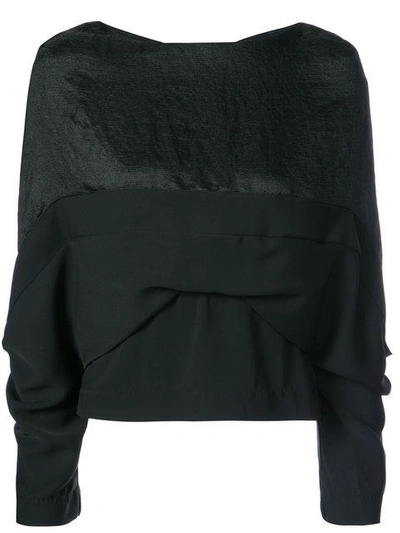 Chalayan Gathered Detail Band Blouse